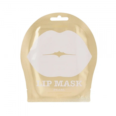 Гидрогелевые патчи для губ с экстрактом жемчуга Kocostar Lip Mask Single Pouch (Pearl), 1 шт