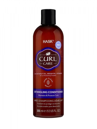 Кондиционер для вьющихся волос, облегчающий расчесывание HASK Curl Care Detangling Conditioner 355 Ml