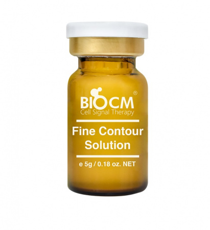 Пептидный мезоконцентрат для реструктуризации и лифтинга кожи BioCM Fine Contour Solution