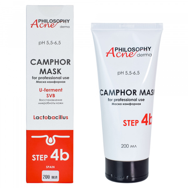 Камфорная маска Philosophy Acne Derm Camphor Mask, 200 мл