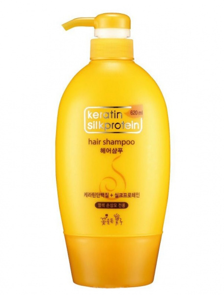 Шампунь для волос Somang Keratin Silkprotein Hair Shampoo, 620 мл Шампунь для волос Somang Keratin Silkprotein Hair Shampoo, 620 мл