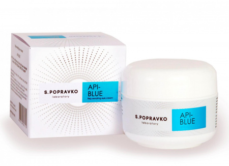 Омолаживающий крем для кожи вокруг глаз API-BLUE Лаборатория Поправко 