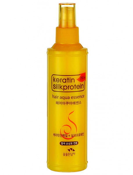 Флюид для волос Somang Keratin Silkprotein Hair Aqua Essence, 250 мл Флюид для волос Somang Keratin Silkprotein Hair Aqua Essence, 250 мл