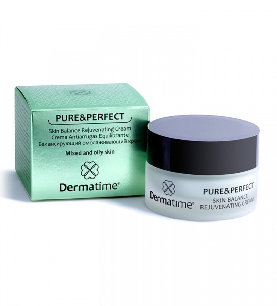 Балансирующий омолаживающий крем Dermatime Pure and Perfect Skin Balance Rejuvenating Cream, 50 мл