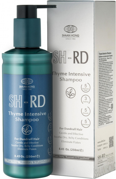 Шампунь на основе масла тимьяна SH-RD Thyme Intensive Shampoo, 250 мл Шампунь на основе масла тимьяна SH-RD Thyme Intensive Shampoo, 250 мл