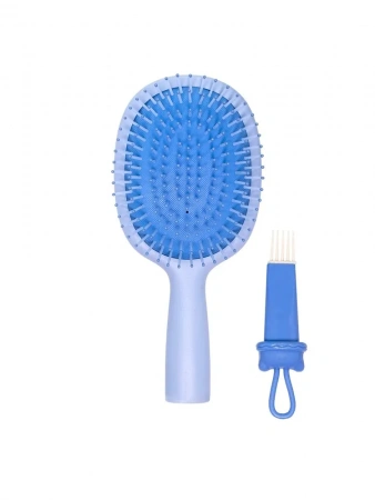 Массажная расческа для волос Милый Мишка, Голубая Solomeya Cute Bear Massage Hair Brush, Blue