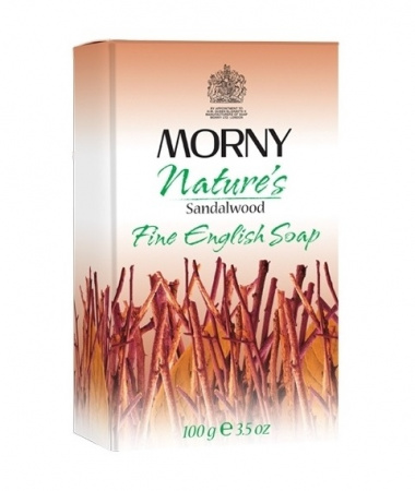 Мыло Сандаловое дерево Morny of London Natures Sandalwood Fine English Soap