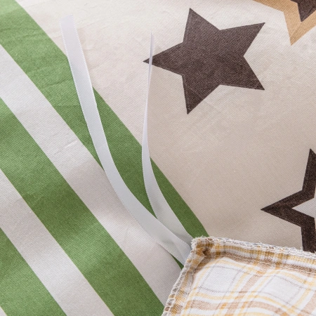 Комплект постельного белья Люкс Сатин 100% хлопок на резинке, VIVA - HOME TEXTILE