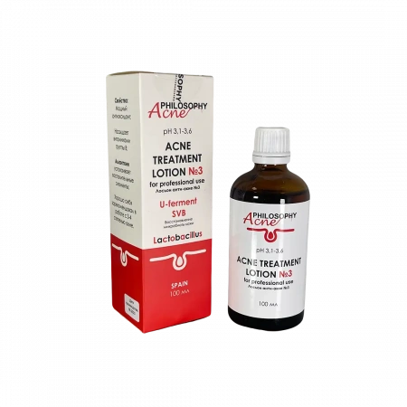 Лечебный лосьон антисептический при акне Philosophy Acne Derm Treatment Lotion №3, 100 мл