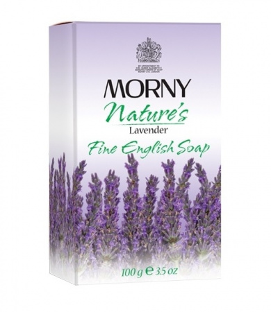 Мыло с лавандой Morny of London Natures Lavander Fine English Soap