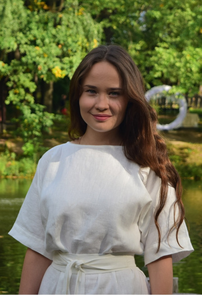 Длинное льняное платье Цельная Длинное льняное платье Цельная