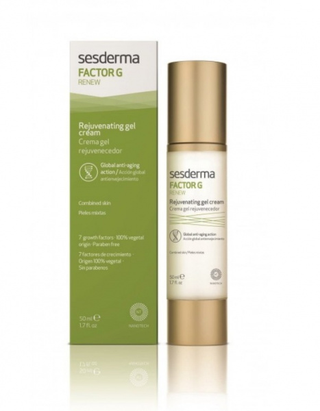 Омолаживающий крем-гель Factor G Renew Rejuvenating Gel Cream, 50 мл Омолаживающий крем-гель Factor G Renew Rejuvenating Gel Cream, 50 мл