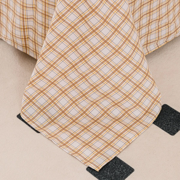 Комплект постельного белья Люкс Сатин 100% хлопок на резинке, VIVA - HOME TEXTILE