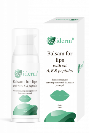 Заживляющий регенеративный бальзам для губ Philosophy TM Regiderm Balsam For Lips With Vit A, E & Peptide, 30 мл