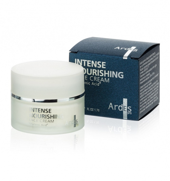 Интенсивный гиалуроновый омолаживающий питательный крем Ardes Intense Nourishing Face Cream, 50 мл Интенсивный гиалуроновый омолаживающий питательный крем Ardes Intense Nourishing Face Cream, 50 мл