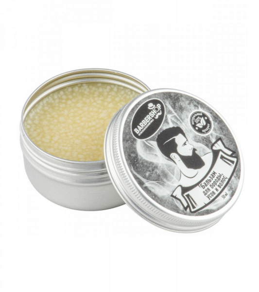 Бальзам для бороды, усов и волос «Можжевеловый» Barbershop, 50 гр