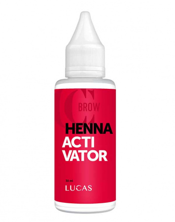 Активатор хны для бровей Lucas Cosmetics Henna Activator CC Brow, 30 мл
