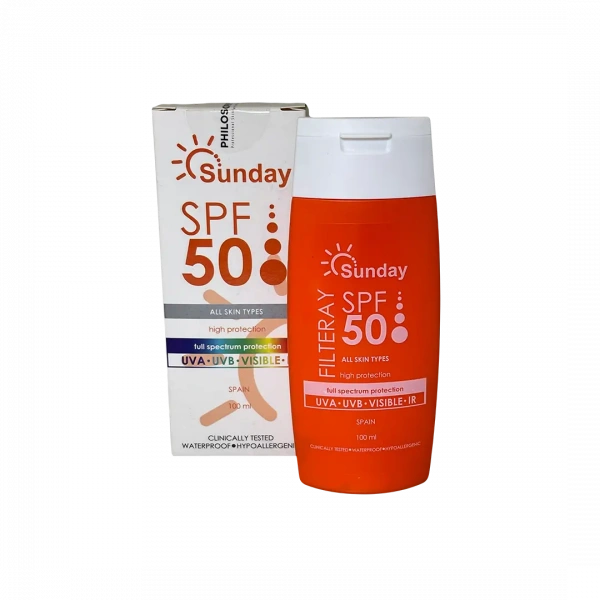 Солнцезащитный крем СПФ 50  Philosophy Sunday filteray, 100 мл