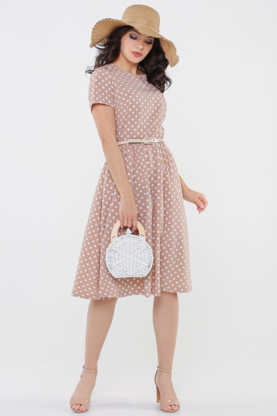 Платье в горошек