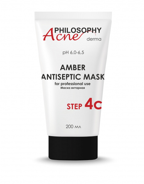 Маска янтарная антисептическая Philosophy Acne Derm Amber Antiseptic Mask,  200 мл Маска янтарная антисептическая Philosophy Acne Derm Amber Antiseptic Mask,  200 мл