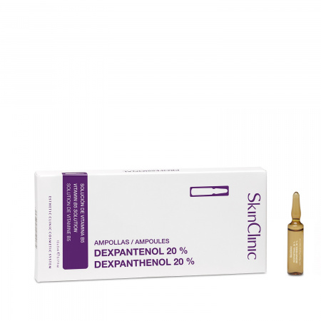 Концентрат с витамином B5 SkinClinic DEXPANTHENOL AMPOULE 20%, 5 мл *10 шт