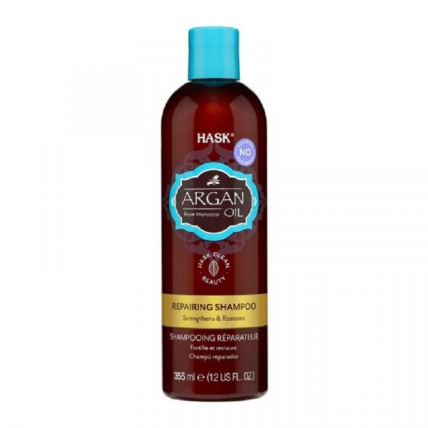 Восстанавливающий шампунь для волос с Аргановым маслом Hask Argan Oil Repairing Shampoo, 355 мл. Восстанавливающий шампунь для волос с Аргановым маслом Hask Argan Oil Repairing Shampoo, 355 мл.