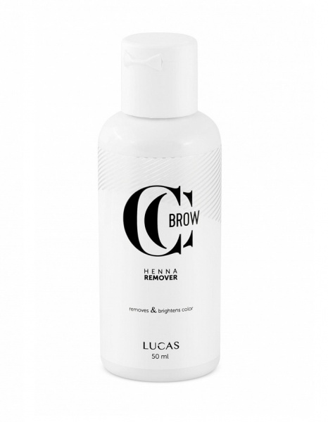 Средство для снятия хны с кожи Lucas Cosmetics Henna Remover CC Brow, 50 мл Средство для снятия хны с кожи Lucas Cosmetics Henna Remover CC Brow, 50 мл