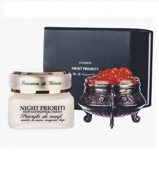 Ночной антивозрастной крем с керамидами Evasion Night Priority,  30 мл