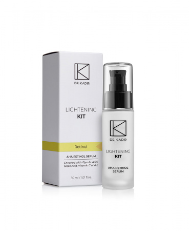 Сыворотка с АНА кислотами и ретинолом Dr.Kadir Lightening Kit AHA Retinol Serum, 30 ml