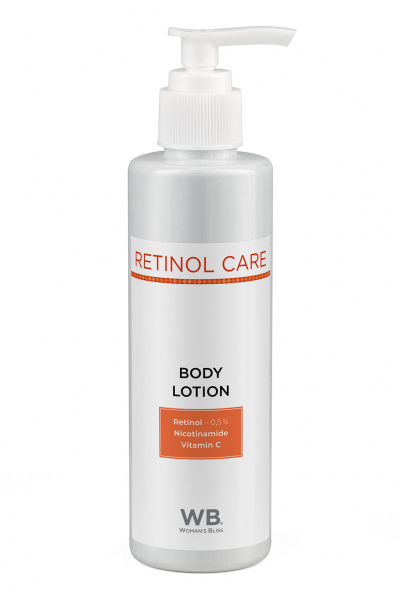 Лосьон для тела с Ретинолом Woman's Bliss Retinol Care,  200 мл Лосьон для тела с Ретинолом Woman's Bliss Retinol Care,  200 мл
