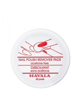 Салфетки для снятия лака Mavala Nail Polish Remover Pads, 30 мл