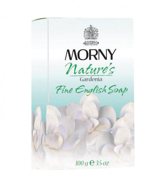 Английское мыло Гардения Morny of London Gardenia Fine English Soap, 100 гр Английское мыло Гардения Morny of London Gardenia Fine English Soap, 100 гр
