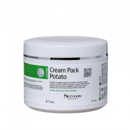 Крем маска с экстрактом картофеля Skindom Cream Pack Potato, 500 мл