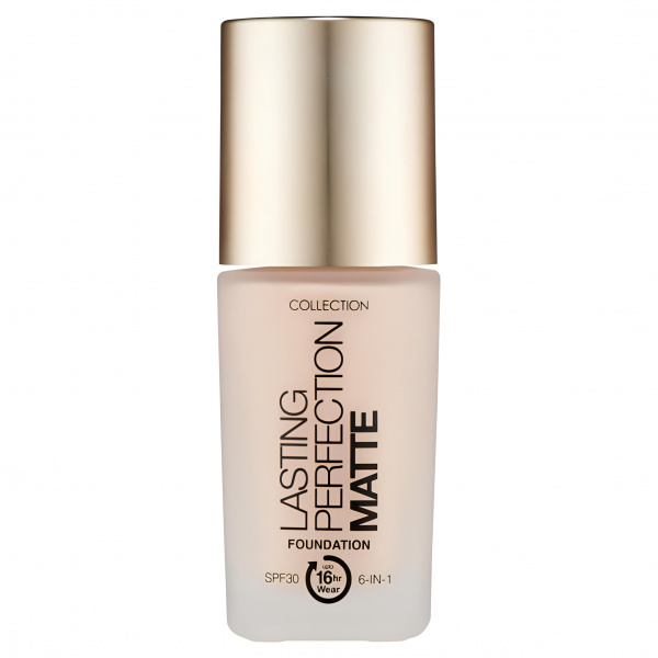 Матирующая тональная основа Тон 4 Collection Lasting Perfection Matte Foundation 4 Extra Fair V1002, 27 мл Матирующая тональная основа Тон 4 Collection Lasting Perfection Matte Foundation 4 Extra Fair V1002, 27 мл