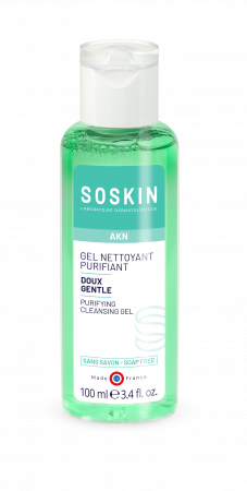Гель очищающий для жирной и комбинированной кожи Soskin-Paris Purifying Cleansing Gel, 100 мл