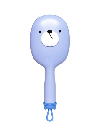 Массажная расческа для волос Милый Мишка, Голубая Solomeya Cute Bear Massage Hair Brush, Blue