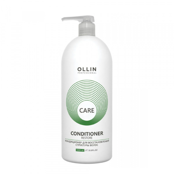 Шампунь для восстановления структуры волос OLLIN Professional Restore Shampoo 1000 мл Шампунь для восстановления структуры волос OLLIN Professional Restore Shampoo 1000 мл