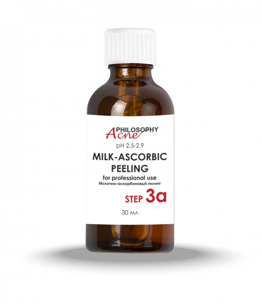 Молочно-аскорбиновый пилинг Philosophy Acne Derm Milk-Ascorbic Peeling, 30 мл Молочно-аскорбиновый пилинг Philosophy Acne Derm Milk-Ascorbic Peeling, 30 мл
