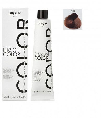 Краска для волос (золотистый медный тон) Dikson DORATI RAME