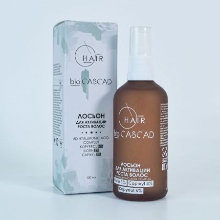 Лосьон для активации роста волос biotin 3% саpixyl 3% kopyrrol 6% Philosophy bioCASCAD 8D HYALURONIC ACID COMPLEX KOPYRROL 6% BIOTIN 3% CAPIXYL 3%, 100 мл