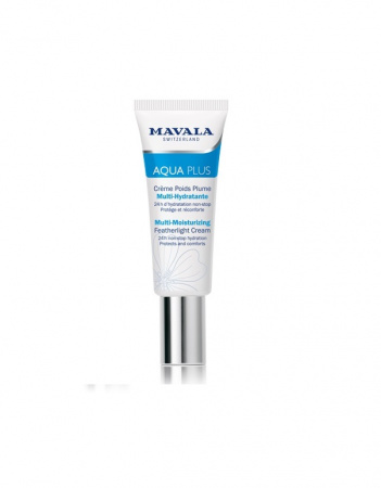  Активно Увлажняющий Легкий Крем Mavala Aqua Plus Multi-Moisturizing Featherlight Cream 45 мл.