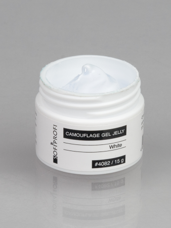 Гель-желе для наращивания ногтей Тон 4082 Sofiprofi camouflage gel gel jelly, 15 мл