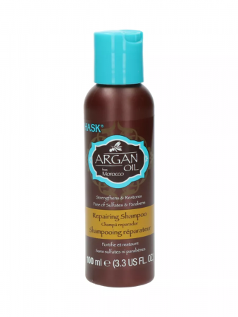 Восстанавливающий шампунь для волос с Аргановым маслом Hask Argan Oil Repairing Shampoo, 100 мл.