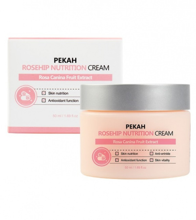Питательный крем для лица с экстрактом шиповника PEKAH Rosehip Nutrition Cream