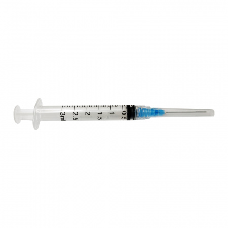 Шприц медицинский Luer Lock Медицина Medical syringe Luer Lock, 3 мл
