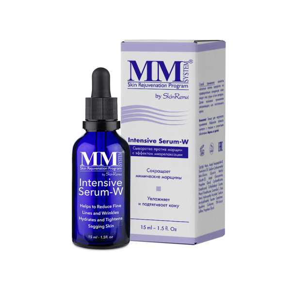 Сыворотка против морщин с эффектом миорелаксации Mene and Moy System Intensive Serum W, 15 мл