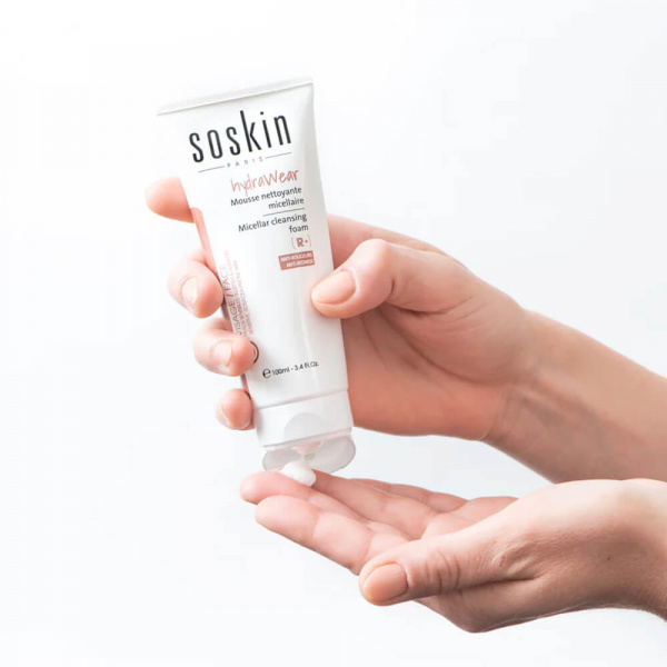 Мицеллярная пенка Soskin Hydrawear Micellar cleansing foam, 100 мл