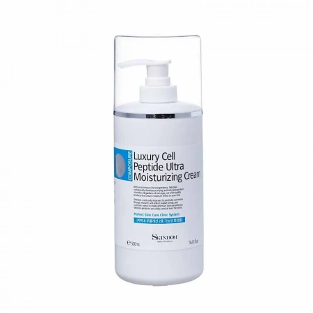 Крем увлажняющий с элитными пептидами Skindom Luxury Cell Peptide Ultra Moisturizing Cream, 500 мл