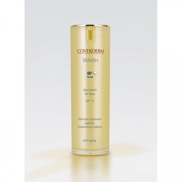 Дневной крем для лица Coverderm Vanish Day Cream Couperose and Redness, 30 мл