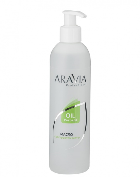Масло после депиляции с экстрактом мяты Aravia Post-Epil Oil, 300 мл